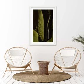Gario Plagát Zelené listy trópov Farba rámu: Bez rámu, Rozmery: 30 x 45 cm