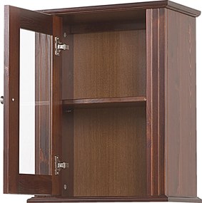 Comad Kúpeľňová skrinka závesná horná Retro 40 hnedá
