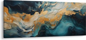 Obraz - Abstrakcia (120x50 cm)