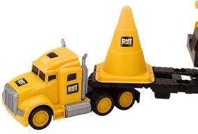 LEAN TOYS Súprava stavebných strojov