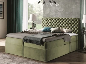 Kontinentálna posteľ Tigline, Rozmer postele: 200x200, Dostupné poťahy: Magic Velvet 2217