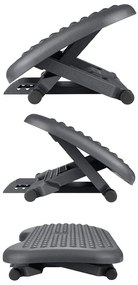 Kancelárska podnožka s nastaviteľnou výškou