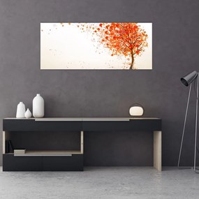 Obraz - Strom vo vetre (120x50 cm)