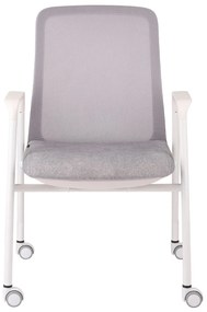 Grospol - Konferenčné kreslo Axel 4L Roll White