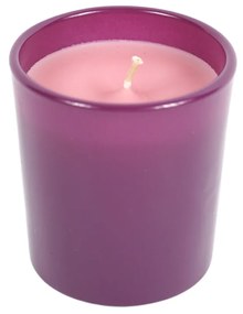 Vonná sviečka v skle PURPLE 6,5 cm fialová