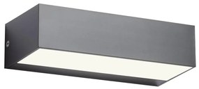 Redo 90153 - LED Vonkajšie nástenné svietidlo LAMPRIS 1xLED/9W/230V IP65