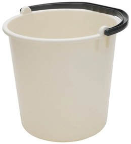Béžové plastové vedierko 9 l - Addis