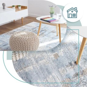 Koberec Agnella Soft Shrink Brando Lazur