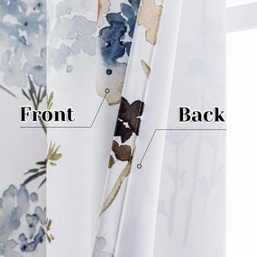 Biely dimout záves 135x250 cm Solkone – Restilo