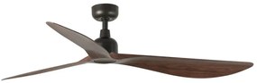 FARO 34362WT - Stropný ventilátor OUTWOOD L hnedá/čierna pr. 150 cm WT IP44 + DO