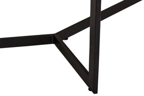 Štýlový konferenčný stolík Aage 70cm, vlašský orech