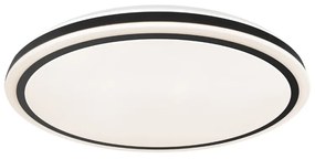 TOP LIGHT Svetlo stropné Onyx KM RC, Biela-Čierna