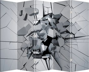 Paraván - 3D Abstrakcia (210x170 cm)