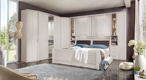 Posteľ s úložným priestorom Luxor 180x200 cm, polárny smrekovec