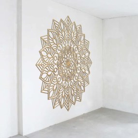 Drevená mandala na stenu harmonická energia I SENTOP PR0319-A