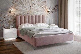 EMILIA 160X200 ČALÚNENÁ MANŽELSKÁ POSTEĽ S ÚLOŽNÝM PRIESTOROM