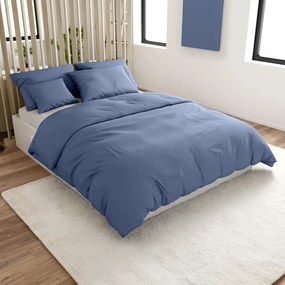 Bavlnené obliečky LUX modré hotelová kapsa Rozmer obliečky: 70 x 90 cm | 140 x 200 cm