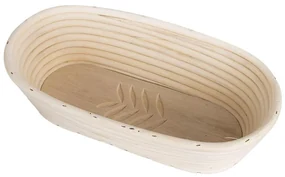 Orion Ošatka rattan oválna Lístky 32 x 15 x 9 cm