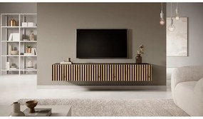 TV skrinka/stolík Tenessie 175  (čierna + dub artisan). Vlastná spoľahlivá doprava až k Vám domov. 1098790