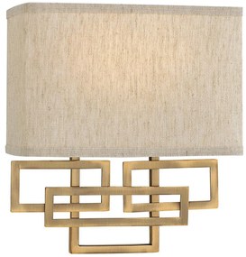 Hinkley - Nástenné svietidlo LANZA 2xE14/60W/230V Searchlight 24181-3SB - Luster na lanku ENDOR 3xE27/40W/230V mosadz