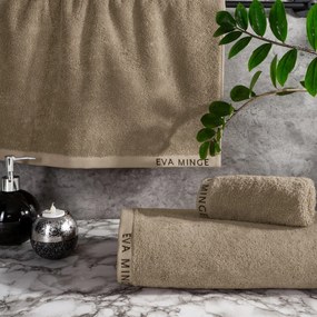 FROTÉ UTERÁK EVA MINGE VENUS SADA 1KS 30X50 CM, 1KS 50X90 CM, 1KS 70X140 CM BÉŽOVÁ