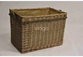 Truhla šedá Rozmery (cm): 50x32, v. 34