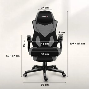 Herná stolička Combat 3.1 Grey