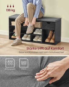 ​Botník so sedením LHS024B02