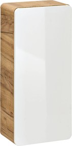 Comad Kúpeľňová skrinka závesná horná Aruba White 35 dub craft/biela