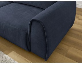 Tmavomodrá rohová pohovka Aden – Bobochic Paris