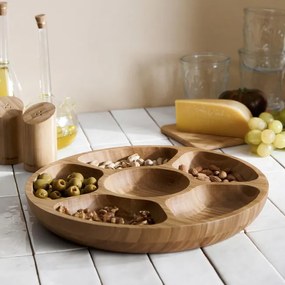 Servírovací tanier BAMBOU naturálny ALL 958407