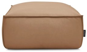 Hnedá podnožka z imitácie kože Boheme – Bobochic Paris