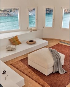 Béžová ženilková podnožka Alea – Kave Home