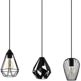 Eglo 43581 - Luster na lanku DISTAFF 3xE27/40W/230V
