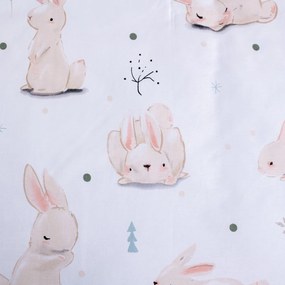 Jerry Fabrics Obliečky do postieľky 100x135 + 40x60 cm - Zajačikovia
