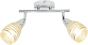 Candellux JUBILAT Spot 2X10W E14 LED Chrome 92-55699