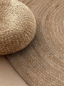 Koberec Hanse Home Jute Braided Rangpur naturálny / hnedý ovál