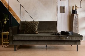 BePureHome Rodeo pohovky na každodenné spanie - Tmavozelená, Pravá