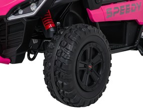 Detské elektrické autíčko Buggy SPEEDY 4x200W 24V ružové