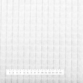 Biante Detské posteľné obliečky do postieľky Minky kocky MKK-007 Biele Do postieľky 90x130 a 40x60 cm