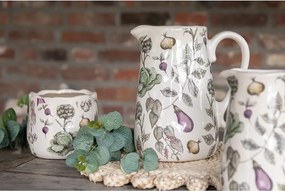 Keramický obal na kvetináč zelenina The Kitchen Garden - Ø 11*10 cm