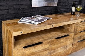 Dizajnová komoda Thunder 175 cm hnedé mango