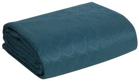 Dekorstudio Moderný prehoz na posteľ BONI5 tmavotyrkysový Rozmer prehozu (šírka x dĺžka): 170x210cm