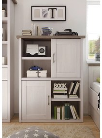 Sconto Komoda PARVATI pínia biela/dub truffel