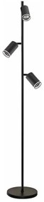 Stojacia lampa PARIS 3xGU10/12W/230V čierna