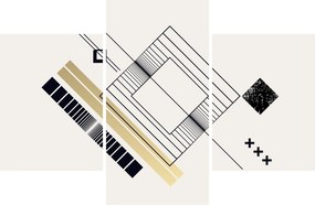 Obraz - Geometrické tvary N⁰6 (90x60 cm)
