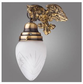 Kemar OK60/P - Nástenné svietidlo OURO EAGLE 1xE27/60W/230V