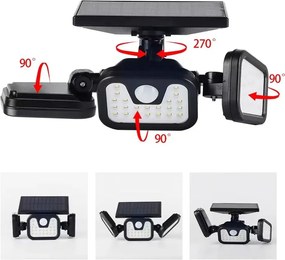 Bluegarden Bluegarden, LED solárna lampa P60263, OGR-05697