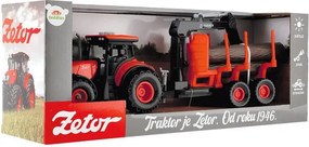 Traktor ZETOR na zotrvačník so svetlom a zvukom