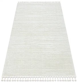 Koberec SEVILLA AC53B pruhy biely, Maroko, Shaggy